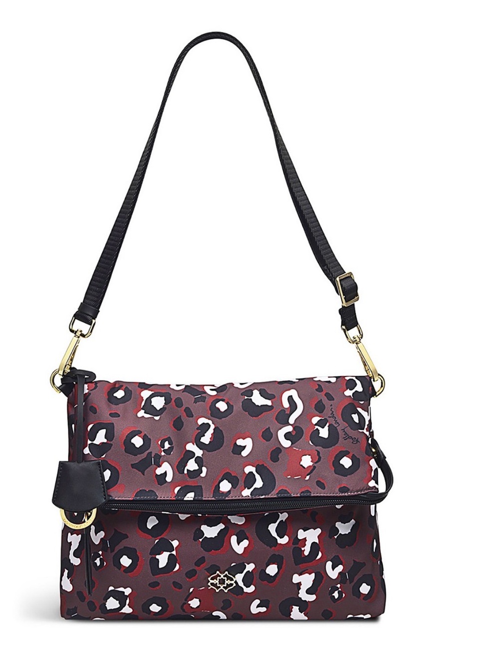 Radley London Radley 24/7 Leopard Small Flapover Crossbody EUC